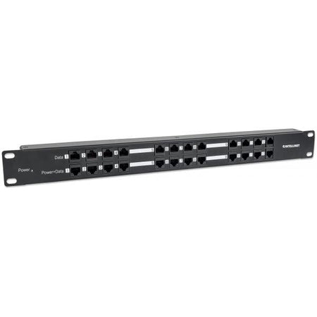 Pannello Patch 12 Porte PoE Passivo con Alimentatore