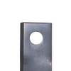 Coltello Dx Piegato 115x47mm Foro Ø 19mm Claas 9520420 confezione da 10 pezzi
