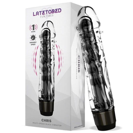 Vibratore vaginale classico CHRIS Multi-speed Nero