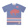MITCHELL & NESS Maglietta Uomo Nfl Jumbotron 3.0 Sublimated Tee Bufbil Multi/white da uomo