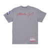 MITCHELL & NESS Maglietta Uomo Nba Hometown Tee Atlhaw Grey Heather da uomo