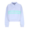 Adidas Felpa Leggera Girocollo Donna Collar Crewneck Blue Dawn da donna