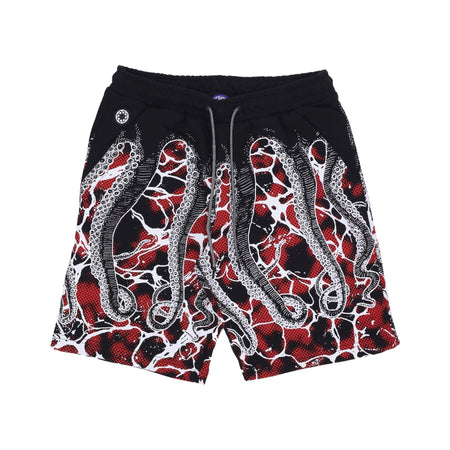 OCTOPUS Pantalone Corto Tuta Uomo Marble Sweatshort Black da uomo