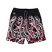 OCTOPUS Pantalone Corto Tuta Uomo Marble Sweatshort Black da uomo