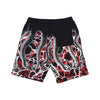 OCTOPUS Pantalone Corto Tuta Uomo Marble Sweatshort Black da uomo