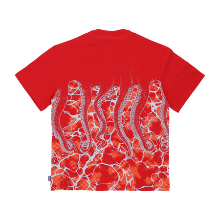 OCTOPUS Maglietta Uomo Marble Tee Red da uomo