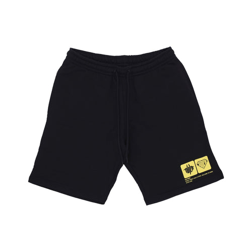 IUTER Pantalone Corto Uomo Tab Sweatshort Black da uomo