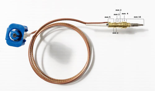 TERMOCOPPIA CUCINA GAS ATTACCO SPILLO ELECTROLUX REX ZANUSSI 52 CM H4780 TC38