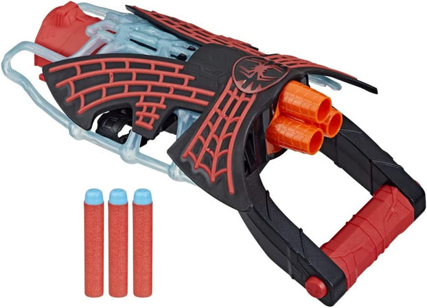 Hasbro Marvel Spider-Man: Across The Spider-Verse, Miles Morales, Blaster Tri-Shot