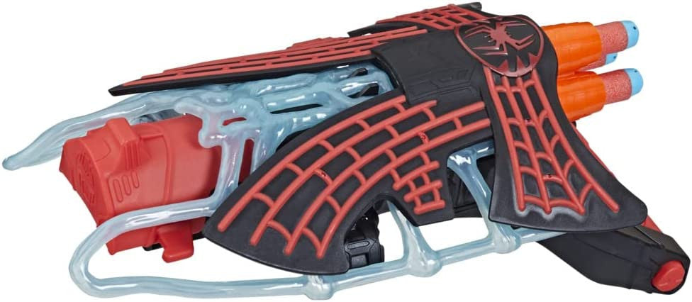 Hasbro Marvel Spider-Man: Across The Spider-Verse, Miles Morales, Blaster Tri-Shot