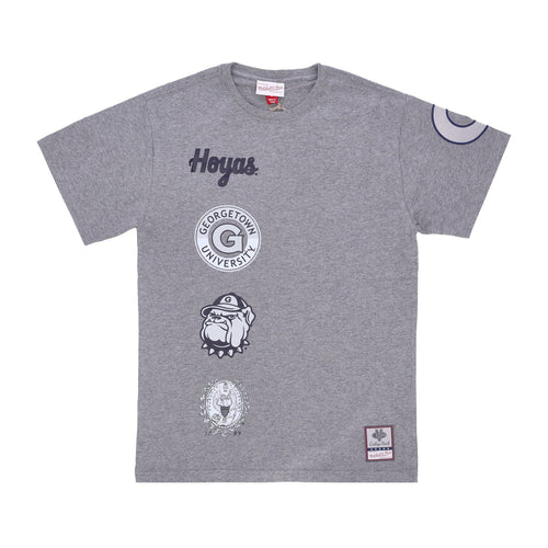 MITCHELL & NESS Maglietta Uomo Ncaa Hometown Tee Grey Heather da uomo
