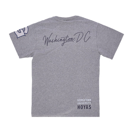 MITCHELL &amp; NESS Maglietta Uomo Ncaa Hometown Tee Grey Heather da uomo