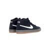 Nike Scarpe Skate Donna Wmns Sb Bruin High Black/white/black/gum Light Brown da donna