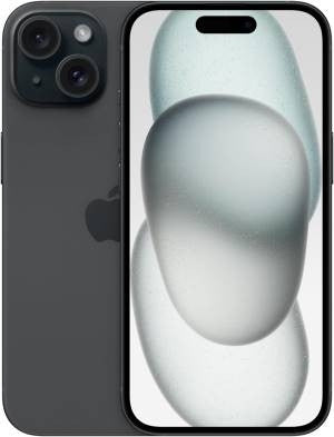 Apple iPhone 15 128GB 6.1" Black MTP03ZD/A