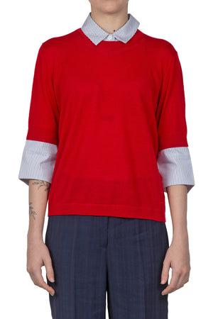 Semi-Couture Semi Couture - Maglia - 450809 - Rosso da donna