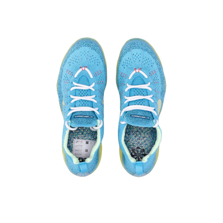 Nike Scarpa Bassa Uomo Air Vapormax 2023 Flyknit Baltic Blue/citron Tint/green Abyss da uomo