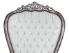 Biscottini POLTRONA A TRONO STILE FRANCESE LUIGI XVI IN LEGNO MASSELLO DI FAGGIO Opulenta,