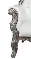Biscottini POLTRONA A TRONO STILE FRANCESE LUIGI XVI IN LEGNO MASSELLO DI FAGGIO Opulenta,