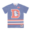 MITCHELL & NESS Maglietta Uomo Nfl Jumbotron 3.0 Sublimated Tee Denbro Multi/white da uomo