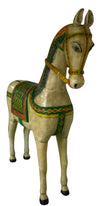 Biscottini Cavallo in legno massiccio dipinto L34xPR200xH210 cm Originale massello