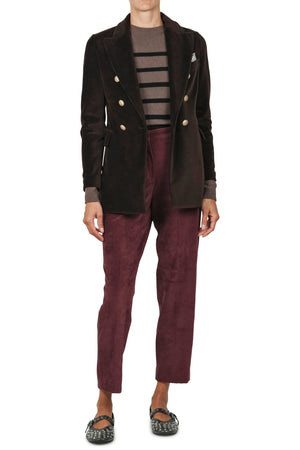 Circolo 1901 - Pantalone - 461259 - Bordeaux da donna