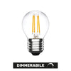 Alca Power G45 5W 220V 500LM 2700K E27 lampada mini sfera a filamento dimmerabile a led