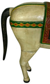 Biscottini Cavallo in legno massiccio dipinto L34xPR200xH210 cm Originale massello