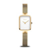 Bering  Orologio Petite Square oro brilliante spazzolato