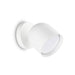Applique Da Parete Contemporaneo Dodo Metallo Bianco 1 Luce Gx53 15W 3000K Ip20