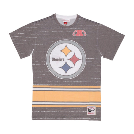 MITCHELL &amp; NESS Maglietta Uomo Nfl Jumbotron 3.0 Sublimated Tee Pitste Multi/white da uomo