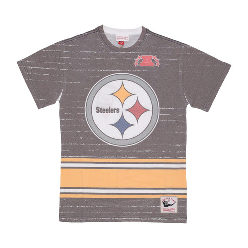 MITCHELL & NESS Maglietta Uomo Nfl Jumbotron 3.0 Sublimated Tee Pitste Multi/white da uomo