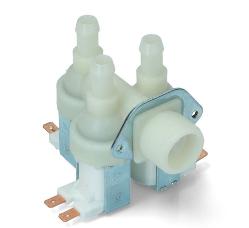 ELETTROVALVOLA 90 3 VIE ANGOLO ° UNIVERSALE LAVATRICE 220 VOLT EL 33
