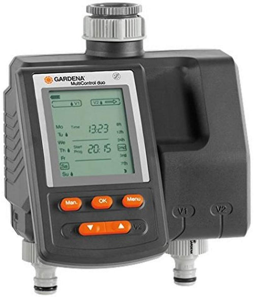 GARDENA COMPUTER PER IRRIGAZIONE MULTICONTROL DUO due uscite programmabili -