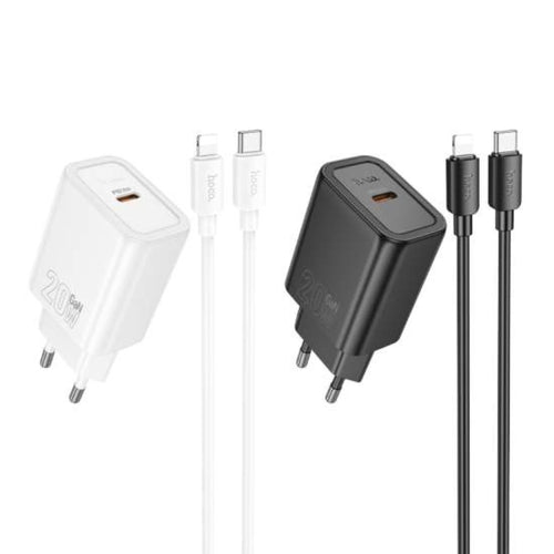 CARICABATTERIE DA RETE HOCO 20W USB-C N60 WHITE