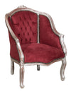 Biscottini POLTRONA STILE FRANCESE LUIGI XVI IN LEGNO MASSELLO DI FAGGIO XVI, faggio,