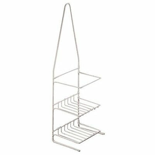 SUPPORTO A 2 PIANI PER DOCCIA ELLIPSE - - cm.14x10x45 - FER 333412
