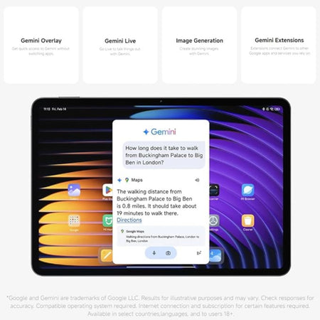 Xiaomi Pad 7 11" 8+256GB WiFi Gray EU