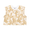 Nike Canotta Corta Donna Sportswear Wave Dye Cropped Tee Coconut Milk/sail da donna