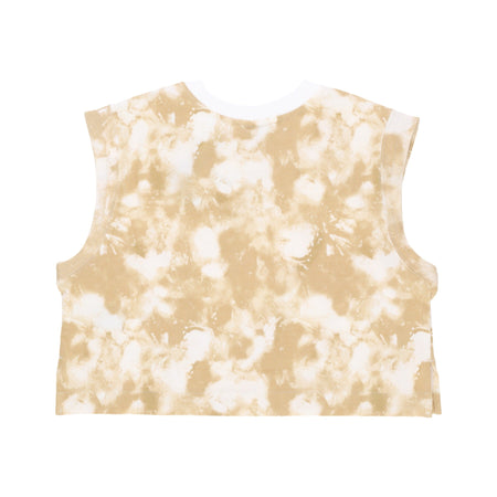 Nike Canotta Corta Donna Sportswear Wave Dye Cropped Tee Coconut Milk/sail da donna