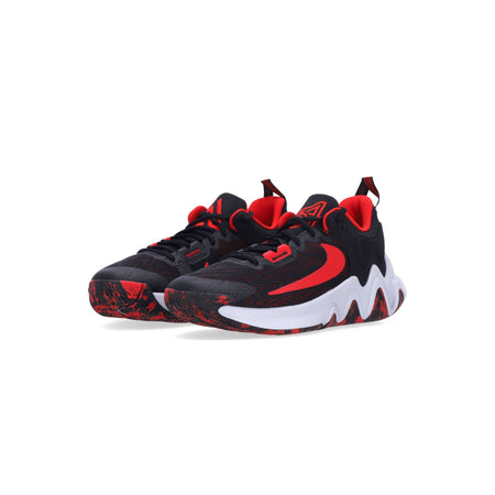 NIKE NBA Scarpa Basket Uomo Giannis Immortality 2 Black/university Red/wolf Grey da uomo