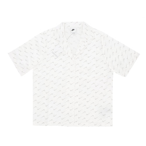 Nike Camicia Manica Corta Donna Sportswear Everyday Modern Woven Shirt Sail/sail da donna