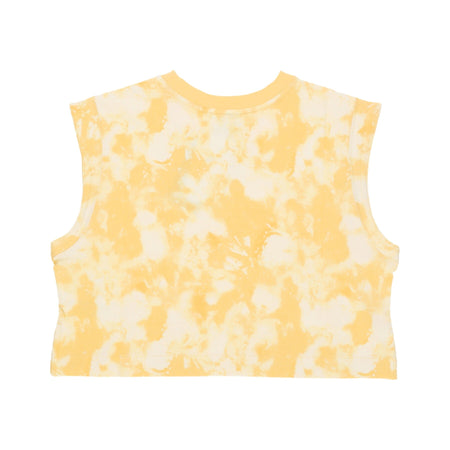 Nike Canotta Corta Donna Sportswear Wave Dye Cropped Tee Topaz Gold/topaz Gold da donna