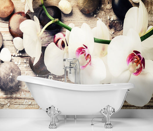 Carta Da Parati, Orchidee Zen