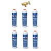 BOMBOLA GAS R600 REFRIGERANTE FRIGORIFERO E FREEZER R600 420 GR PZ 6 + RUBINETTO