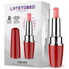 Vibratore rossetto LATETOBED VIBLIPS LIPSTICK STIMULATOR ROSSO