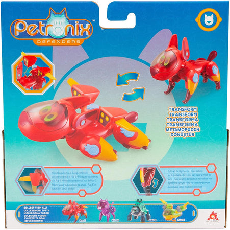 Petronix - Il Mini Cucciolo Petronix Pup-E In Versione Missione Con Funzione Meccanica Personalizzata Alto 12 Cm