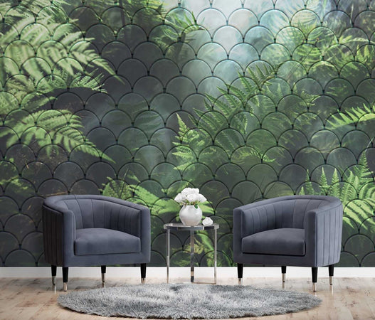 Carta Da Parati, Foglie di felce