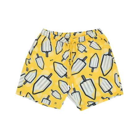 DOLLY NOIRE Costume Pantaloncino Uomo Mambo Pattern Al Limone Swimshorts Yellow da uomo