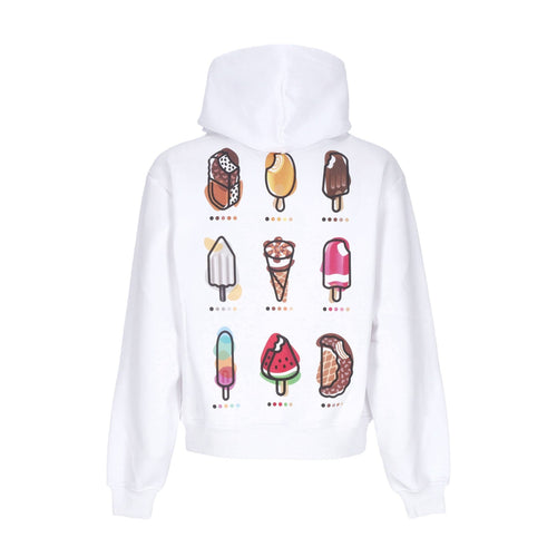 DOLLY NOIRE Felpa Cappuccio Uomo Mambo Mix Hoodie White da uomo