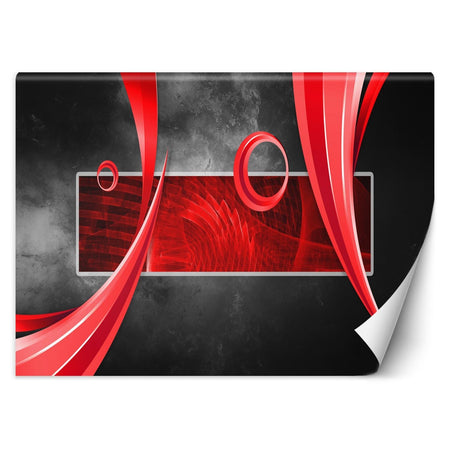 Carta Da Parati, Astratto geometrico Sfondo grigio